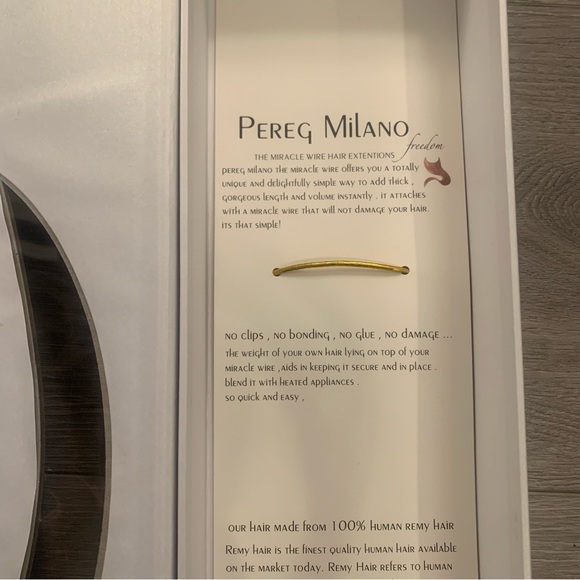 Pereg Milano Hair Freedom The Miracle Wire Hair Extensions - Picture 14 of 16